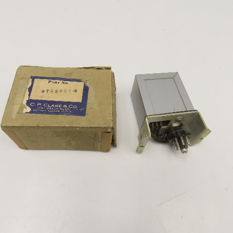 C.P. Clare & CO. 9753936-5 No. 42 EC Plug In Relay