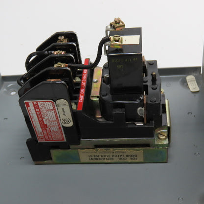 Square D 8903 LLG 20 Ser B Enclosed Lighting Contactor 600V 250VDC 120V Coil
