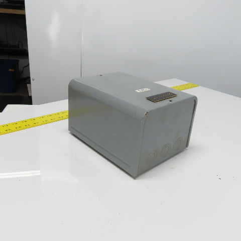 Square D 8903 LLG 20 Ser B Enclosed Lighting Contactor 600V 250VDC 120V Coil