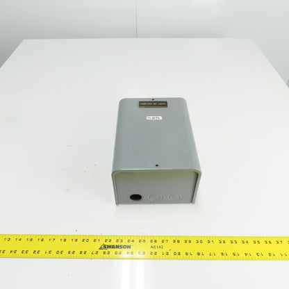 Square D 8903 LLG 20 Ser B Enclosed Lighting Contactor 600V 250VDC 120V Coil