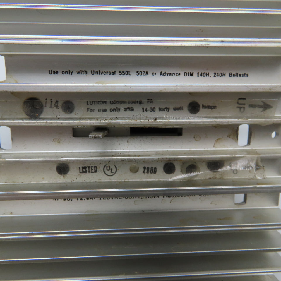 Lutron NF-30 Nova Fluorescent Dimmer Switch 12.9A 120V 60Hz