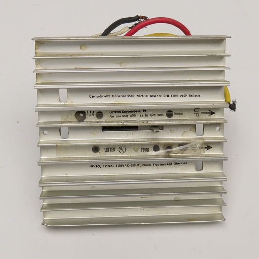 Lutron NF-30 Nova Fluorescent Dimmer Switch 12.9A 120V 60Hz