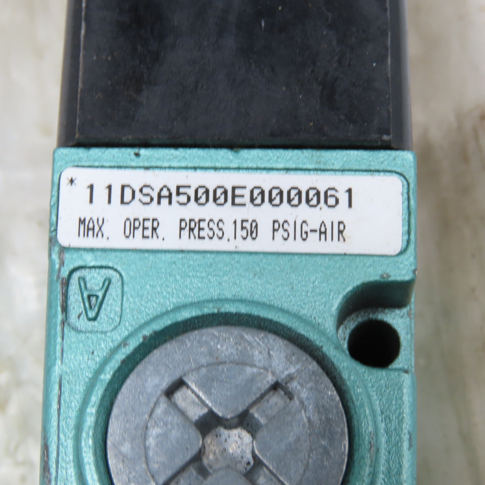Numatics 11DSA500E000061 Pneumatic Double Solenoid Directional Valve 24VDC
