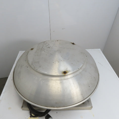 Aluminum 15" Exhaust Vent Fan Direct Drive 1110RPM 110V 16Hp