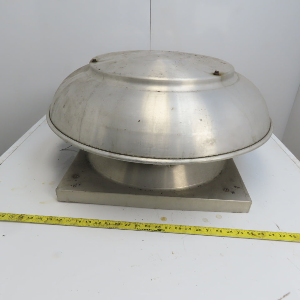 Aluminum 15" Exhaust Vent Fan Direct Drive 1110RPM 110V 16Hp