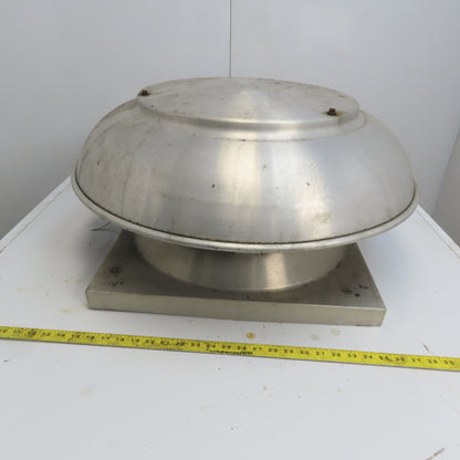 Aluminum 15" Exhaust Vent Fan Direct Drive 1110RPM 110V 16Hp