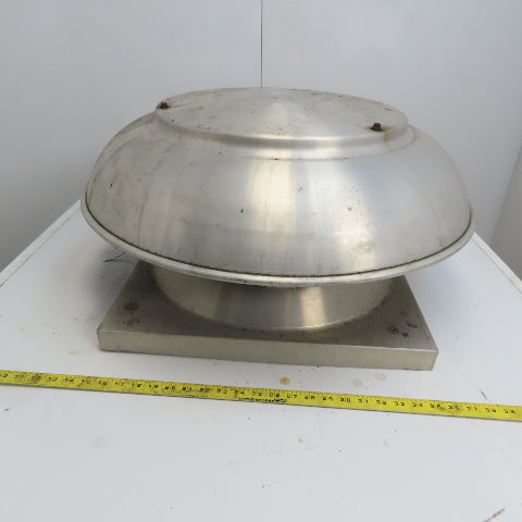 Aluminum 15" Exhaust Vent Fan Direct Drive 1110RPM 110V 16Hp