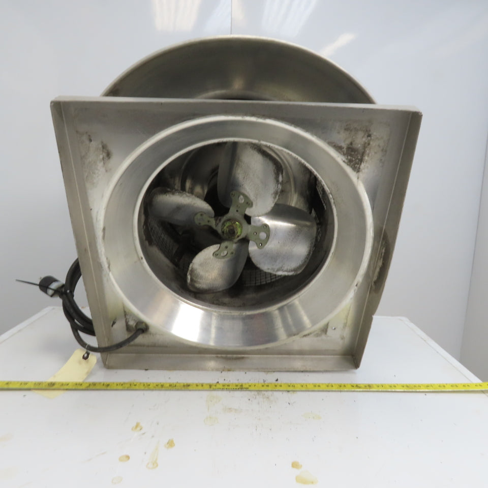 Aluminum 15" Exhaust Vent Fan Direct Drive 1110RPM 110V 16Hp