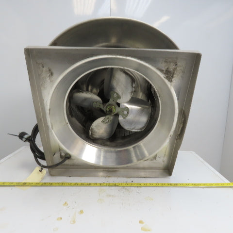 Aluminum 15" Exhaust Vent Fan Direct Drive 1110RPM 110V 16Hp