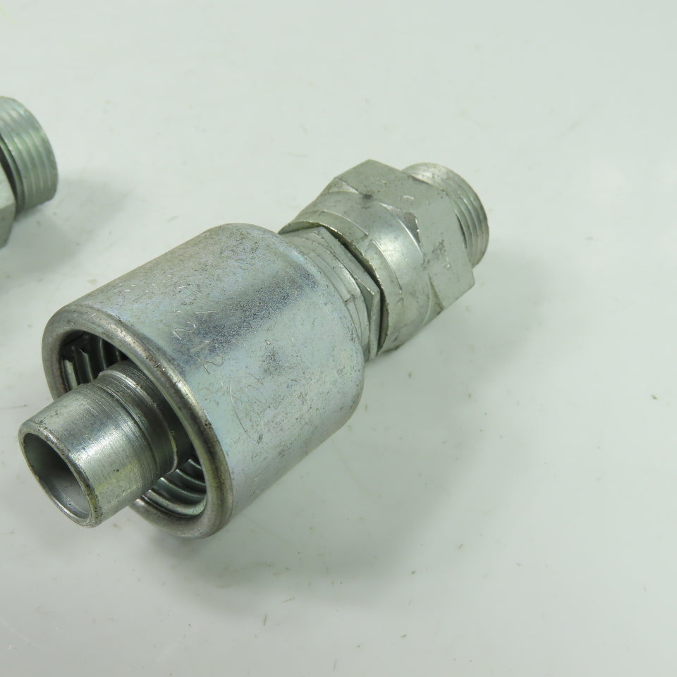 Gates G25121 1212 Hydraulic Hose Fitting Coupling 12G-112MBX Lot Of 2
