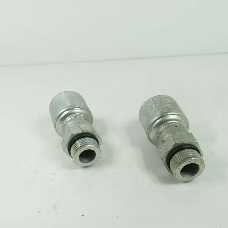 Gates G25121 1212 Hydraulic Hose Fitting Coupling 12G-112MBX Lot Of 2