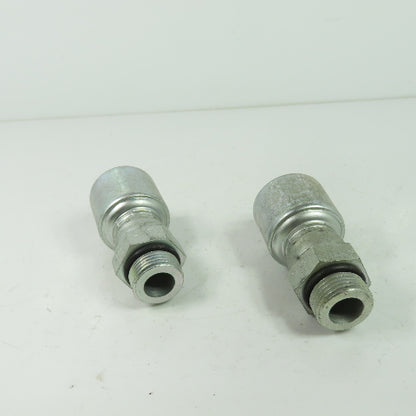 Gates G25121 1212 Hydraulic Hose Fitting Coupling 12G-112MBX Lot Of 2