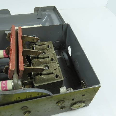 Square D A85341 Series A1 30A Fusible Safety Disconnect Switch 600V 3-Pole 20HP