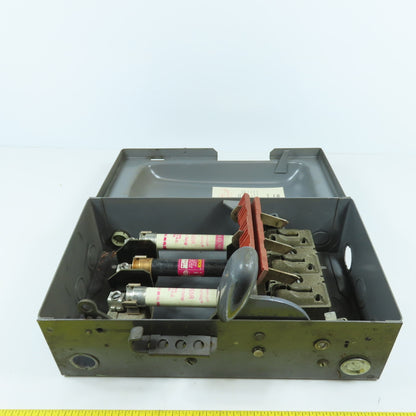 Square D A85341 Series A1 30A Fusible Safety Disconnect Switch 600V 3-Pole 20HP
