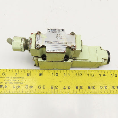 Rexroth 3WE6B52/AW120-60 3/2 Position Single Solenoid Hydraulic Valve 120V Coil