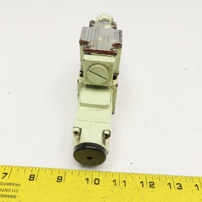 Rexroth 3WE6B52/AW120-60 3/2 Position Single Solenoid Hydraulic Valve 120V Coil