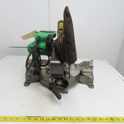 Hitachi C10FCE2 10" Compound Miter Saw 120V 15A 5000 RPM