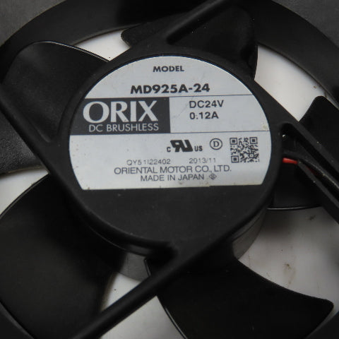 ORIX MD925A-24 DC Brushless Cooling Fan 24VDC