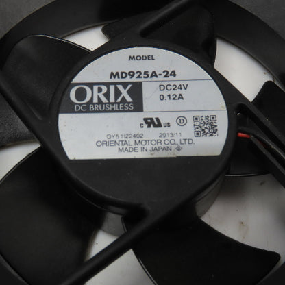 ORIX MD925A-24 DC Brushless Cooling Fan 24VDC