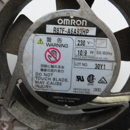 Omron R87F-A6A93HP 230V Cooling Fan