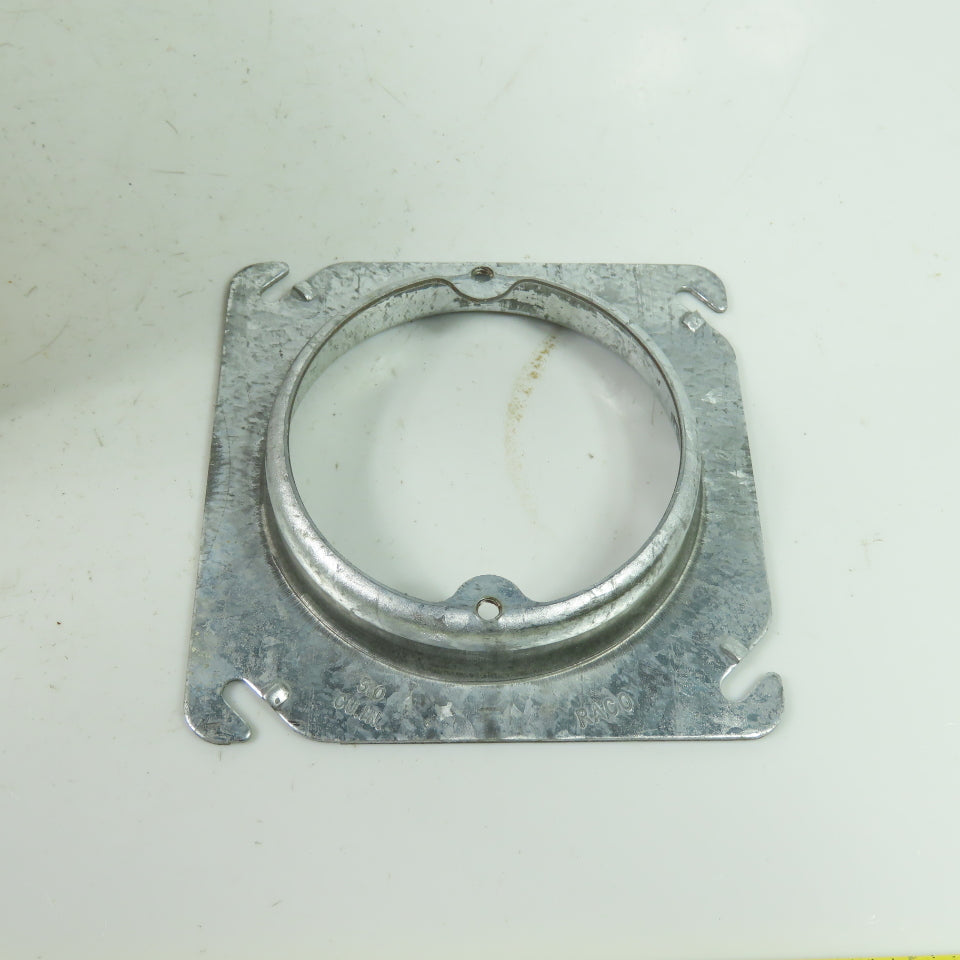 Hubbell 4" Square Covers Baised 3/4" -Open With Ears On 2-3/4" Centers Lot Of 25