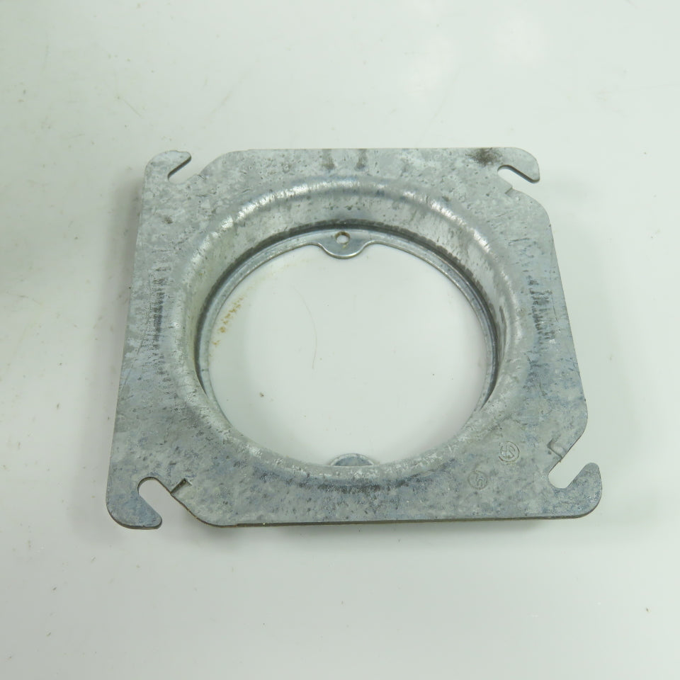 Hubbell 4" Square Covers Baised 3/4" -Open With Ears On 2-3/4" Centers Lot Of 25