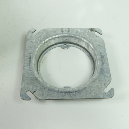 Hubbell 4" Square Covers Baised 3/4" -Open With Ears On 2-3/4" Centers Lot Of 25