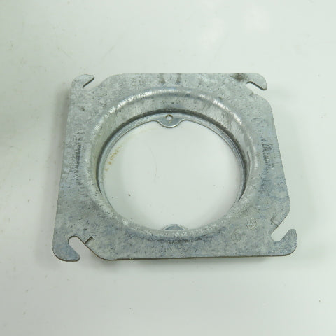 Hubbell 4" Square Covers Baised 3/4" -Open With Ears On 2-3/4" Centers Lot Of 25