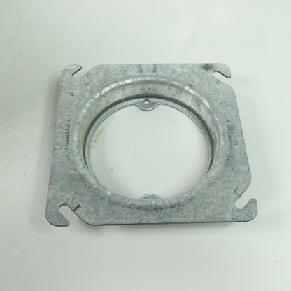 Hubbell 4" Square Covers Baised 3/4" -Open With Ears On 2-3/4" Centers Lot Of 25