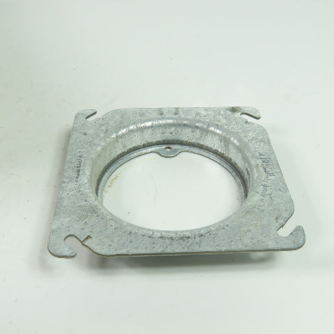 Hubbell 4" Square Covers Baised 3/4" -Open With Ears On 2-3/4" Centers Lot Of 25