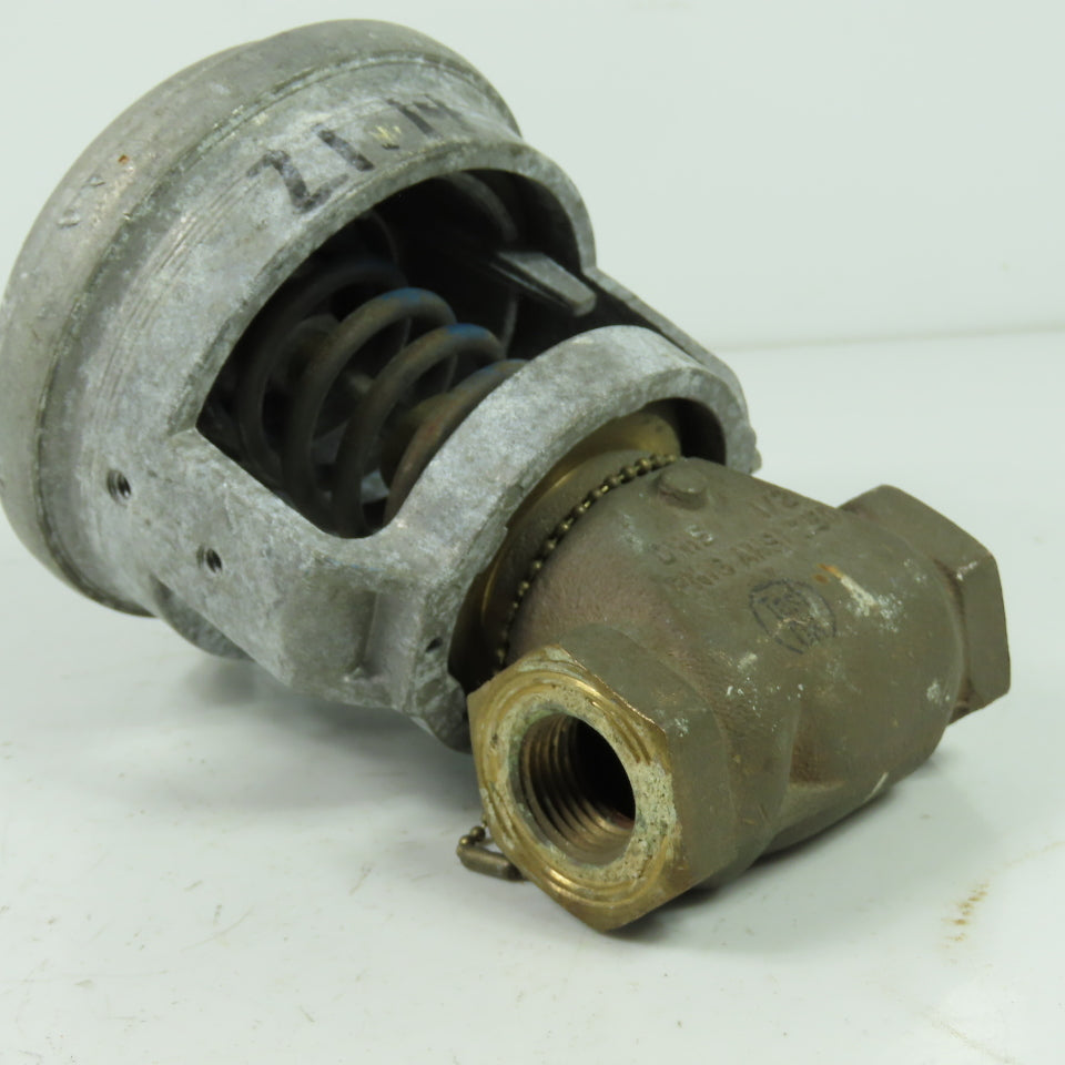 Johnson Controls V-3000-8001 Pneumatic Actuator Valve 1/2" NPT
