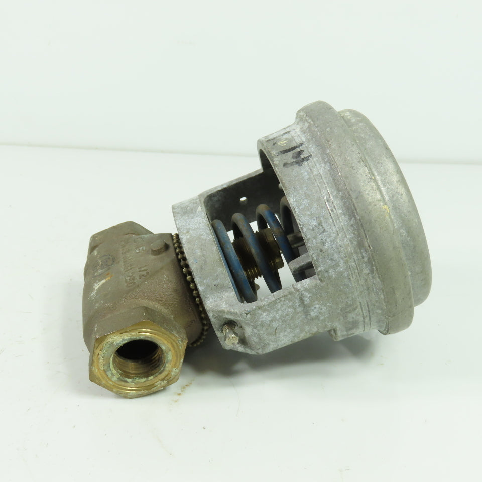 Johnson Controls V-3000-8001 Pneumatic Actuator Valve 1/2" NPT