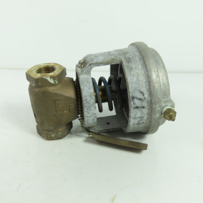 Johnson Controls V-3000-8001 Pneumatic Actuator Valve 1/2" NPT
