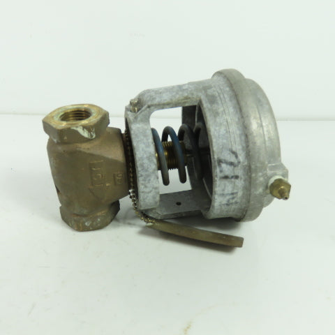 Johnson Controls V-3000-8001 Pneumatic Actuator Valve 1/2" NPT