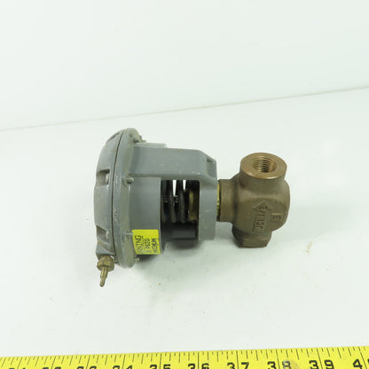 Johnson Controls V-3000-1 Pneumatic Actuator Valve 1/2" NPT