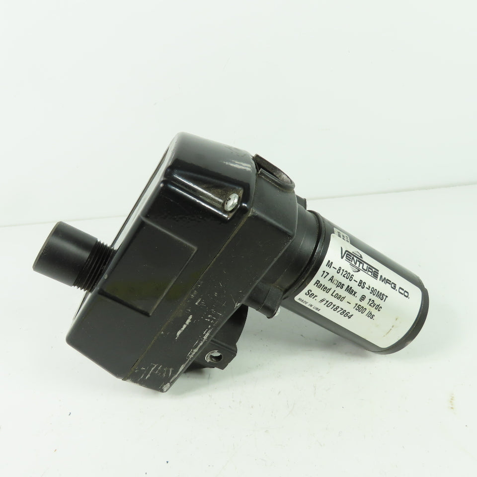 Venture M-81206-BS-90MST Actuator Slide-Out Motor 12VDC 17A 5800RPM 1500LBS