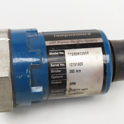 MTS TTSR0M0390R Temposonics 390mm Stroke RPM Output LDT Position Sensor