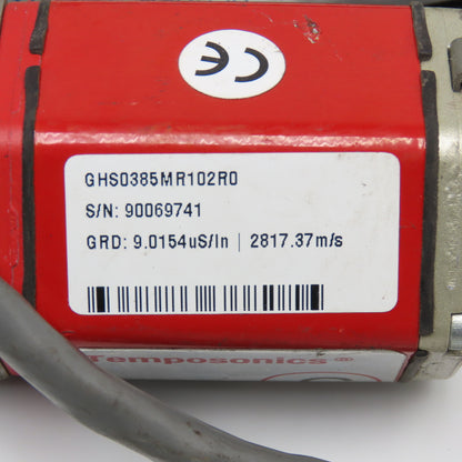 MTS GHS0385MR102R0 Temposonics RD: 9.0154uS/In Position Sensor