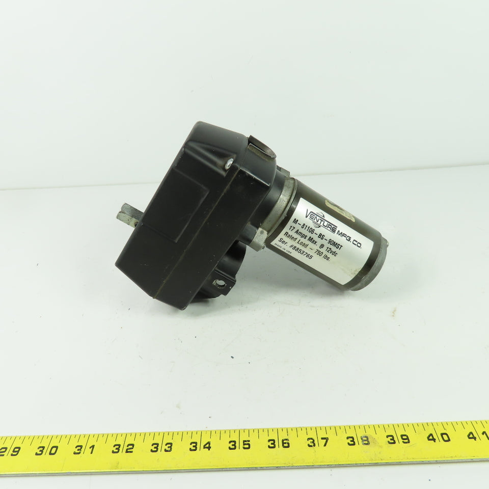 Venture M-81106-BS-90MST Actuator Slide-Out Motor 12VDC 17A 5800RPM 750LBS