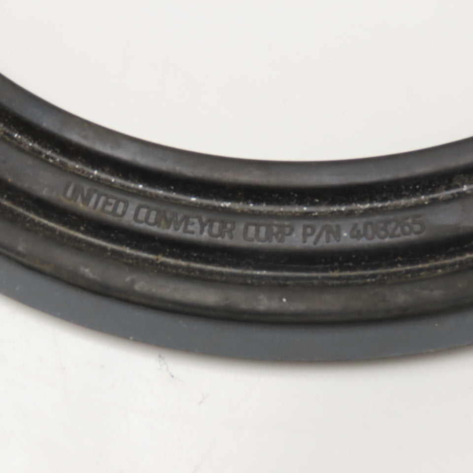 United Conveyor Corp. 408265 8" ID x 11" OD Flange Gasket Used Lot Of 3
