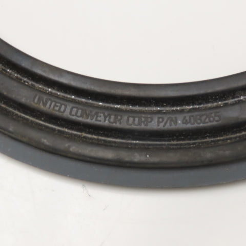 United Conveyor Corp. 408265 8" ID x 11" OD Flange Gasket Used Lot Of 3