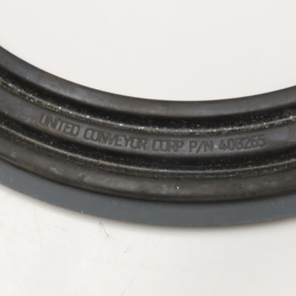 United Conveyor Corp. 408265 8" ID x 11" OD Flange Gasket Used Lot Of 3