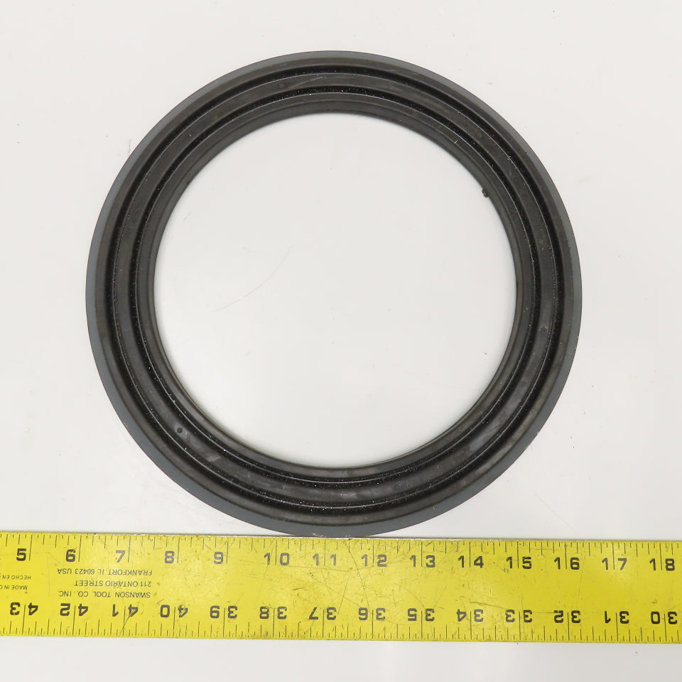 United Conveyor Corp. 408265 8" ID x 11" OD Flange Gasket Used Lot Of 3
