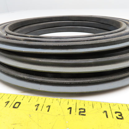 United Conveyor Corp. 408265 8" ID x 11" OD Flange Gasket Used Lot Of 3