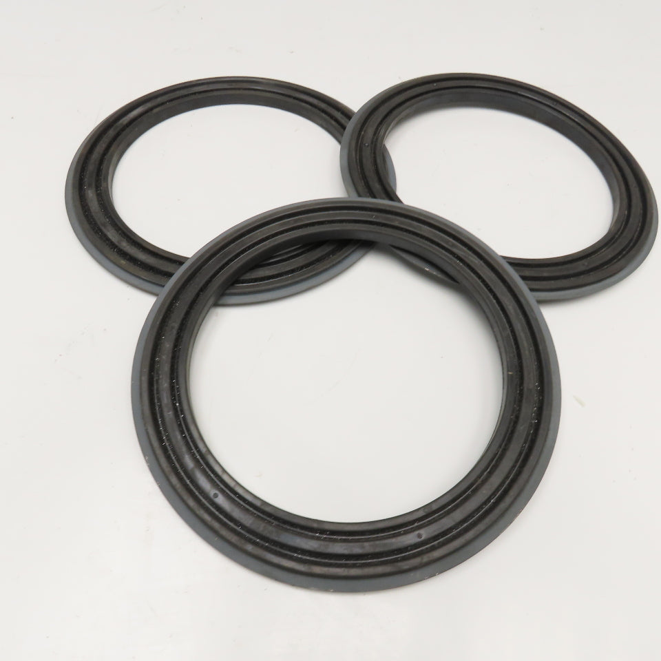 United Conveyor Corp. 408265 8" ID x 11" OD Flange Gasket Used Lot Of 3