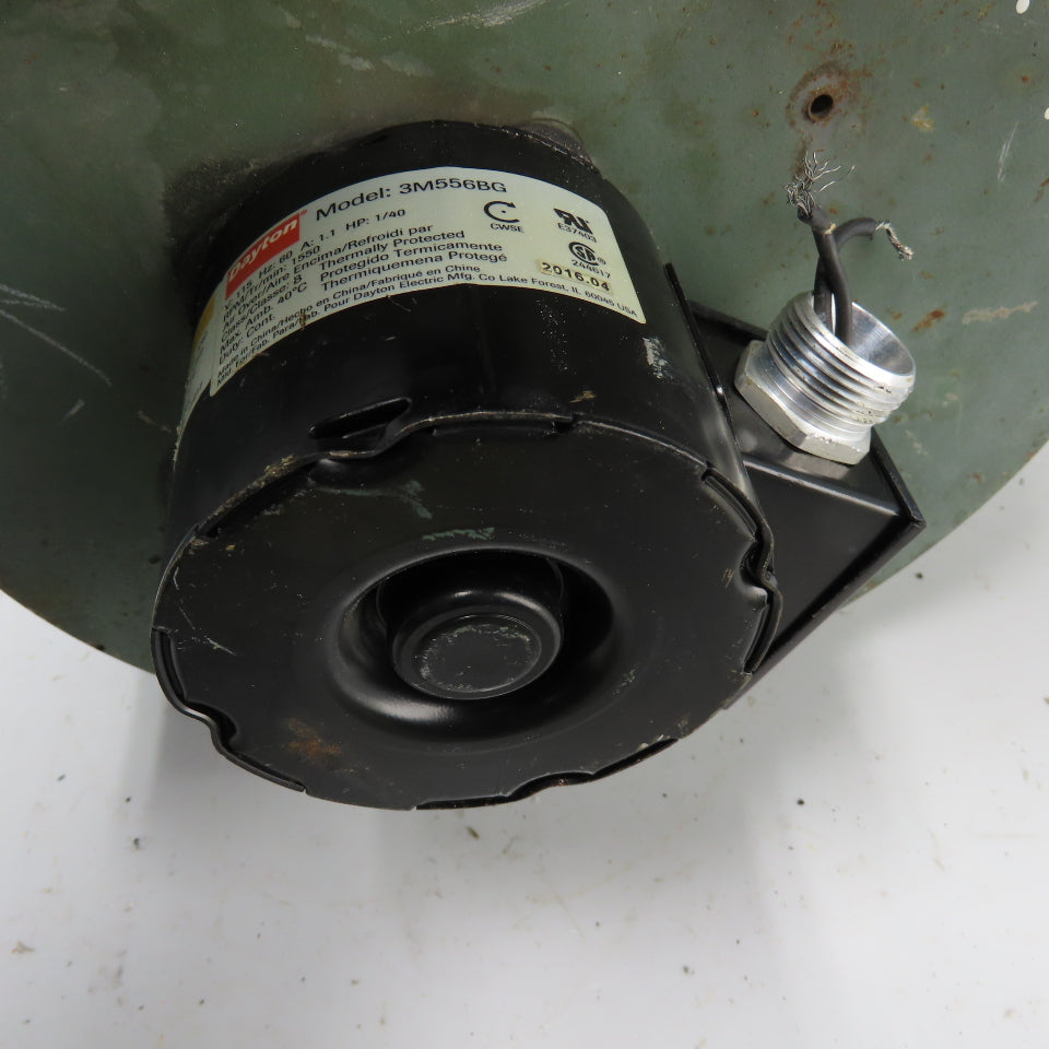 Dayton 3M556BG 1/40HP Direct Drive Squirrel Cage Blower Fan 115V 1.1A 1550RPM