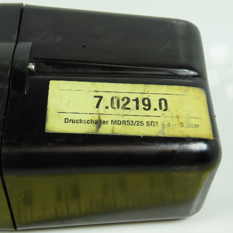 Condor MDR53/25 Pressure Control Switch Condor 250V 0.4-0.5 Bar