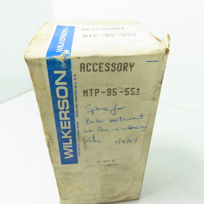 Wikerson MPT-95-551 Air Dryer Filter Element
