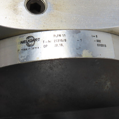 Siemens 1FK7063-5AF71-1DG5 263V 3Ph Servo Motor W/ Neugart PLFN 11 8:1 Gear Head