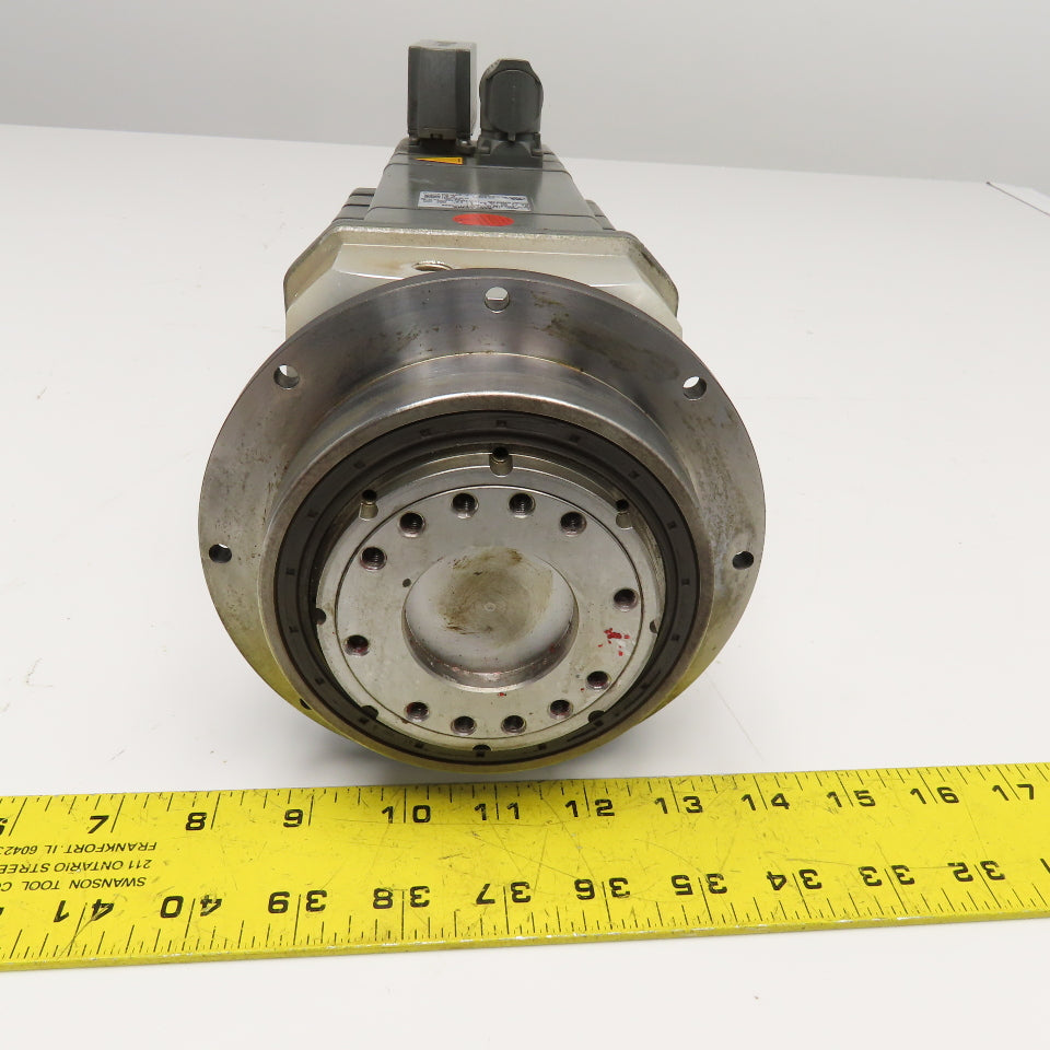 Siemens 1FK7063-5AF71-1DG5 263V 3Ph Servo Motor W/ Neugart PLFN 11 8:1 Gear Head